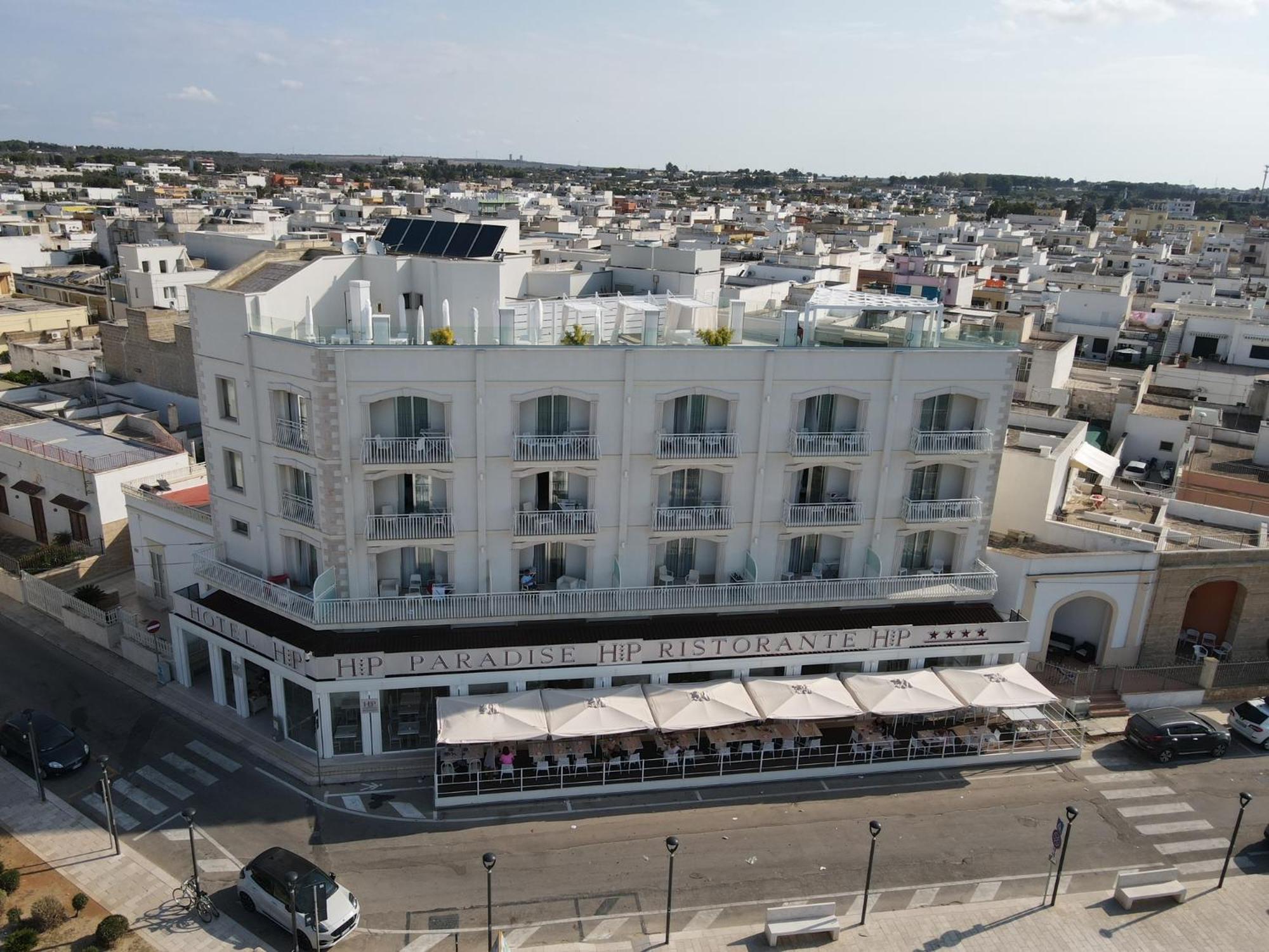 Hotel Paradise Porto Cesareo Exterior foto